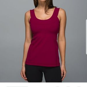 Lululemon scoop back tank